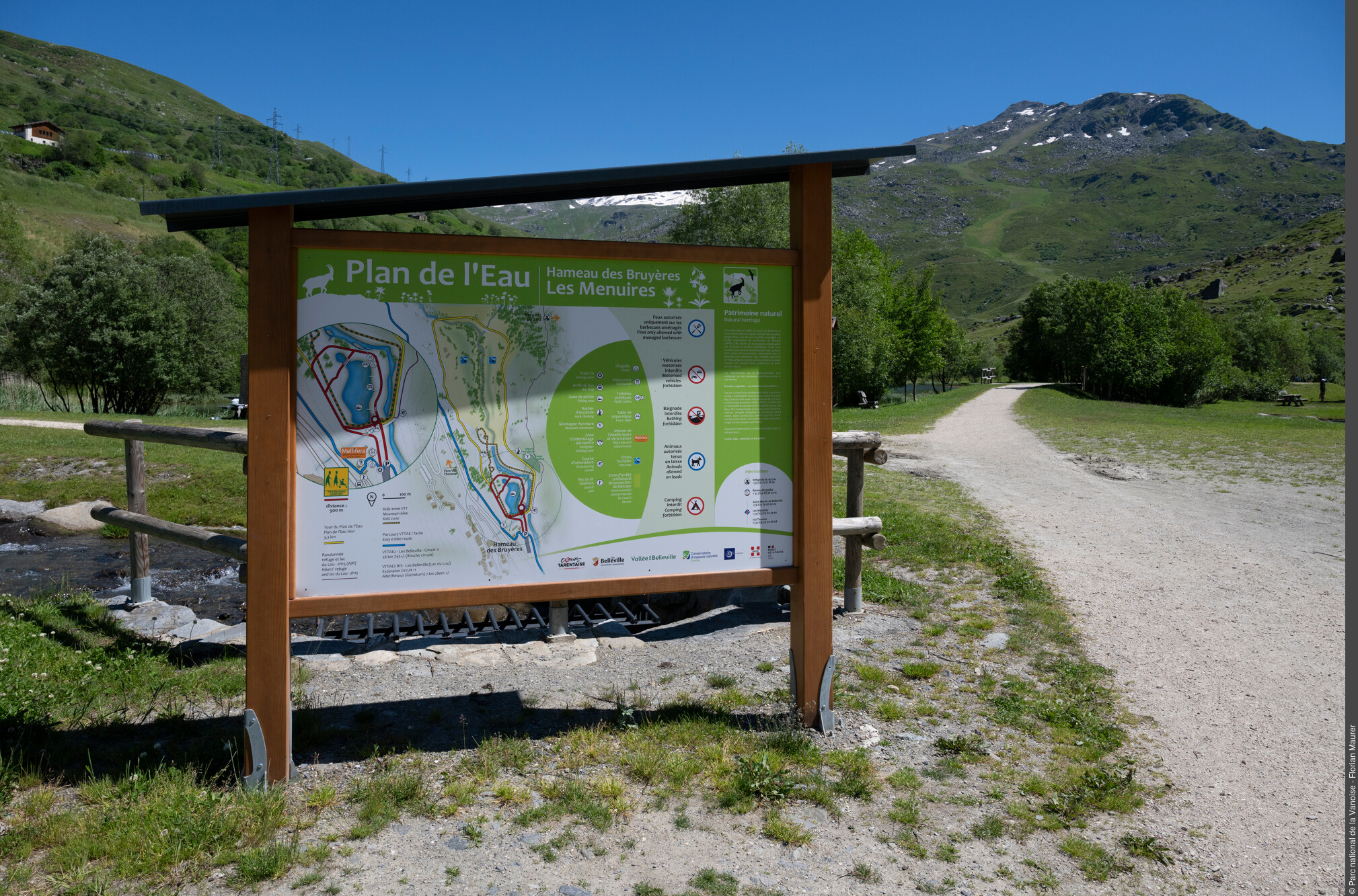 Plan de l'eau des Bruyères, Les Belleville