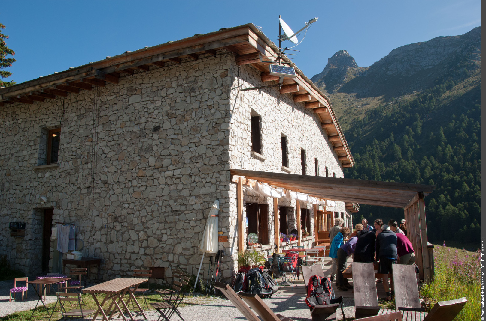 Refuge de l'Orgère à Villarodin-Bourget