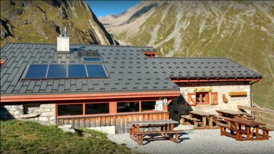 Refuge de la Balme vallée de la Plagne