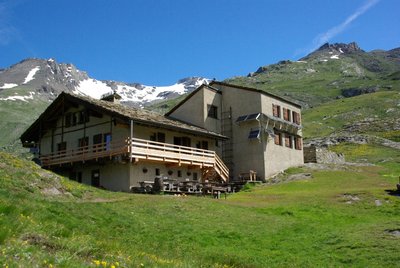 Le refuge d'Avérole à Bessans