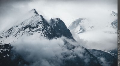 Pointe de Bellecombe, depuis le sentier au sud du Col du Barbier