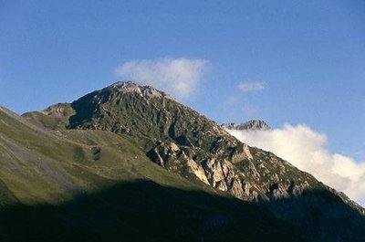 Vue sur le Petit Mont Blanc.