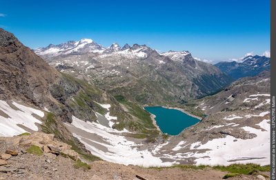 A la frontière entre France et Italie, au Col de la Lose