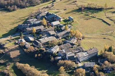 Le hameau du Villaron, Bessans.