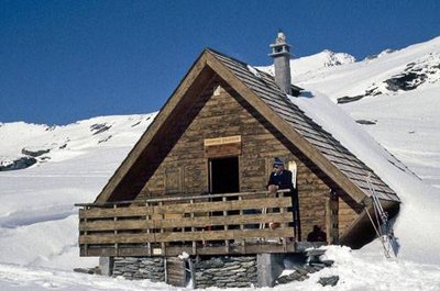 Le chalet des gardes.