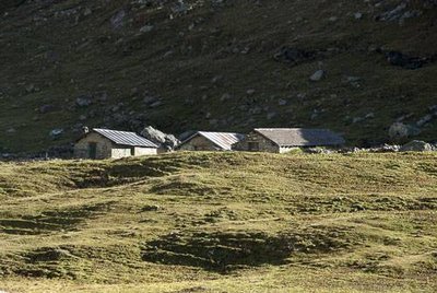 Chalets de la Plagne. 