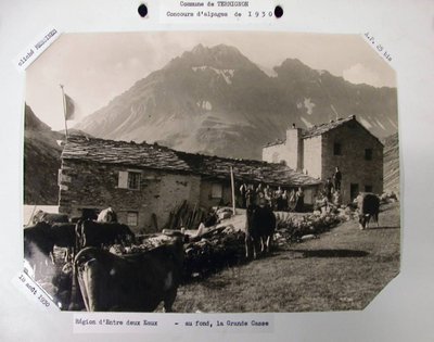 Vue sur le refuge d'Entre-deux-Eaux (1930)