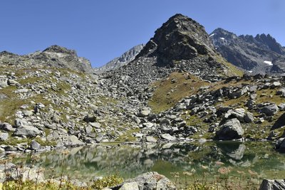 Le lac supérieur de Tête Ronde