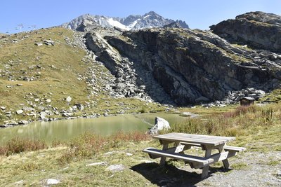 Le lac inférieur de Tête Ronde, ou lac des Grenouilles