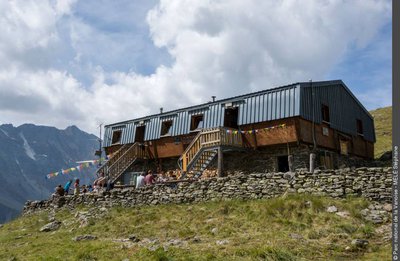 Le nouveau refuge CAF du mont Pourri