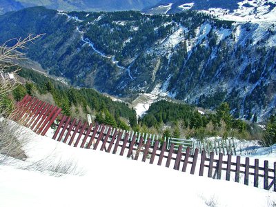 Le sentier des paravalanches