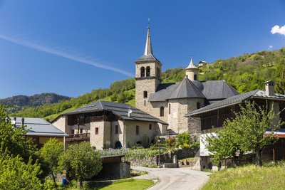 L'église baroque Saint Martin de Villargerel