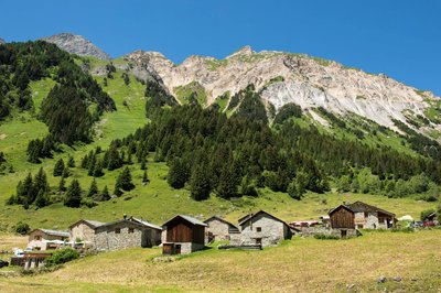 Le hameau des Prioux