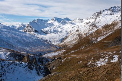 Vue vers le Col des Fours