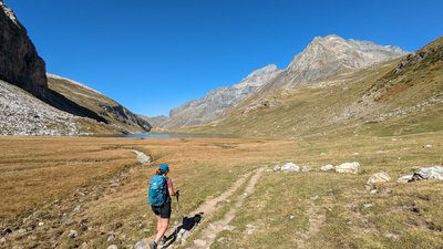 Tour du lac de la Plagne