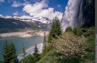 Vue sur le Lac du Chevril