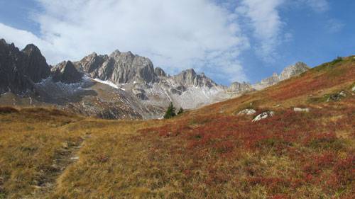 Panorama sur le massif de la Lauzière