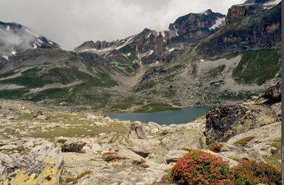 Lac de la Partie vers le Col de Chavière