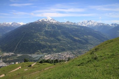 Vue sur la vallée depuis le Fort du Truc