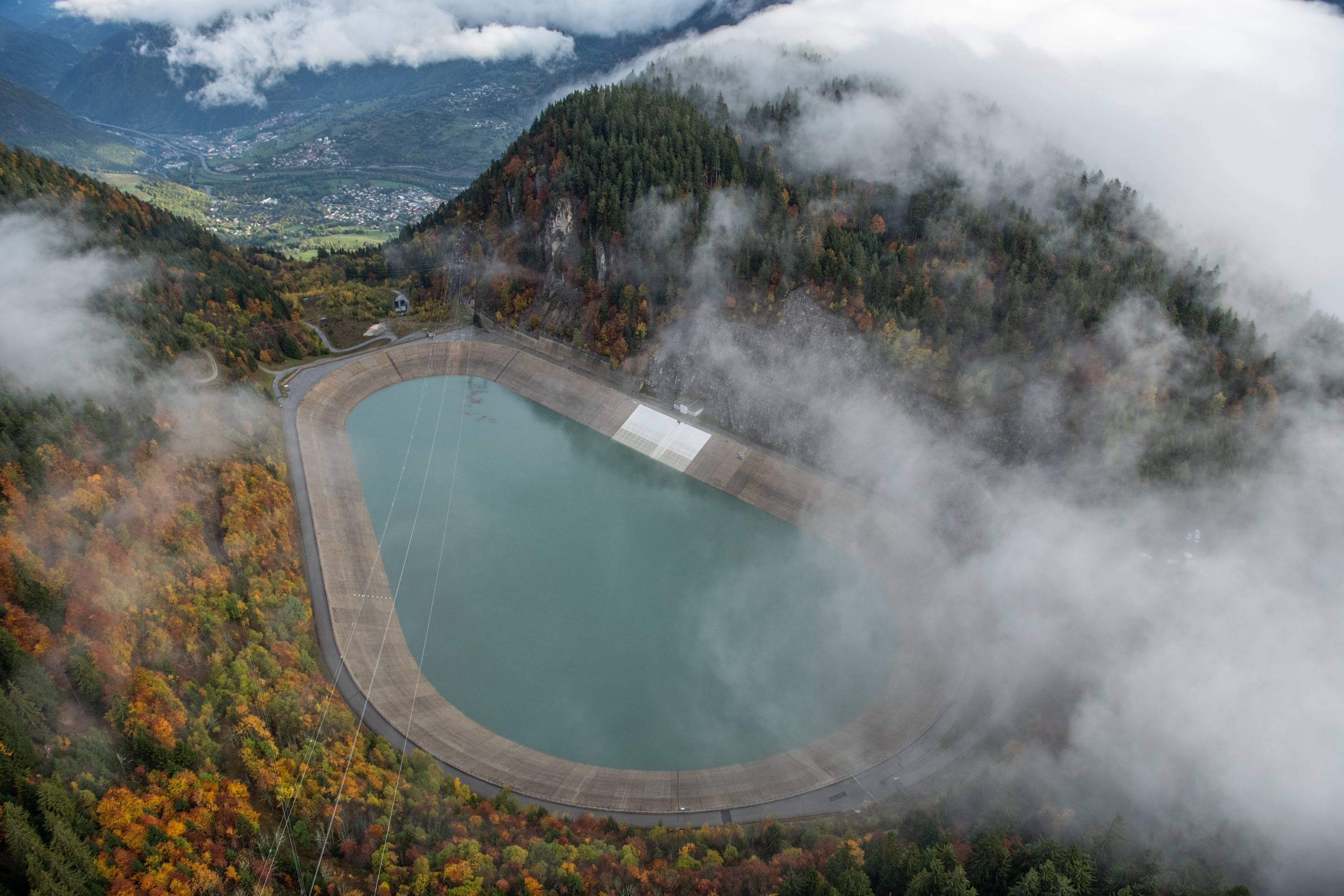 Retenue d'eau de la Coche