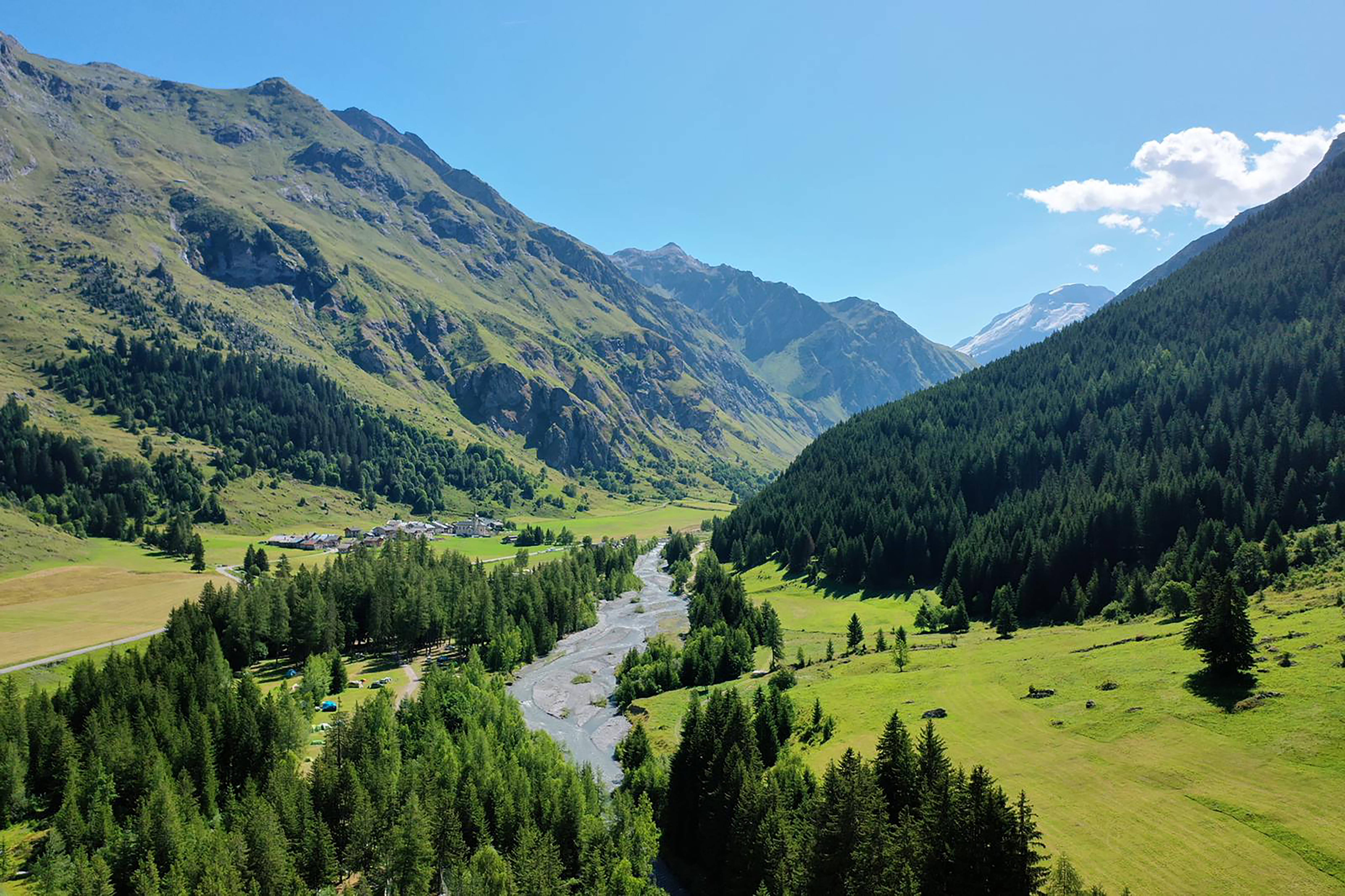 Le vallon de Champagny Le Haut