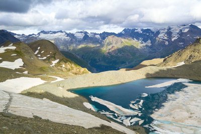 Panorama du col des Fours